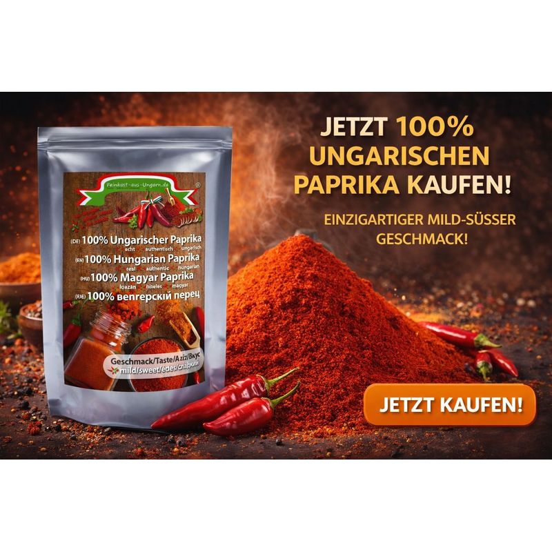 Image of Hungarian Paprika 1kg Store Brand - Delicacies-from-hungary.de - Mild, Paprika Powder