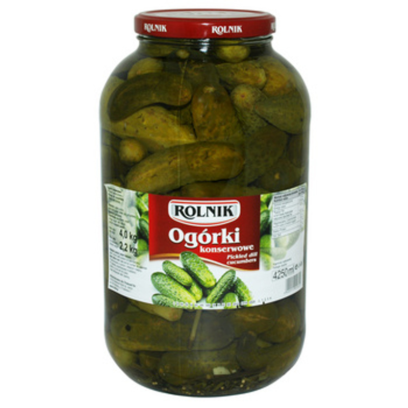 TEMU Pickled Cucumbers Rolnik 4250 Ml