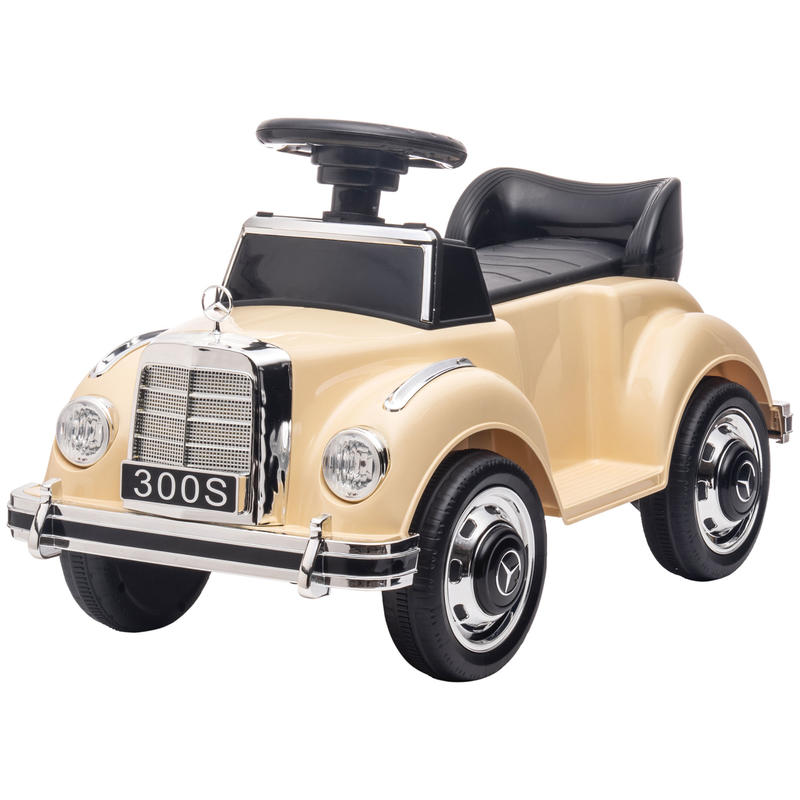 Mercedes-Benz 300S Kinderwagen voor 18-48 Maanden, Beige met Onderzitopslag