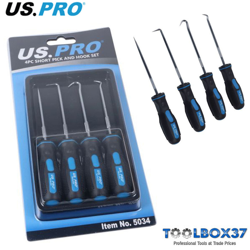 TEMU Us Pro 4pcs 135mm Hook And Pick Set