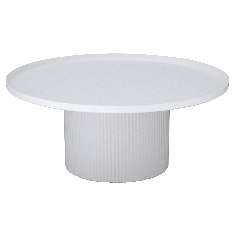 Image of Decorative Tray Metal Decorative Plate With Stand D25.5cm Candle Holder Scandi