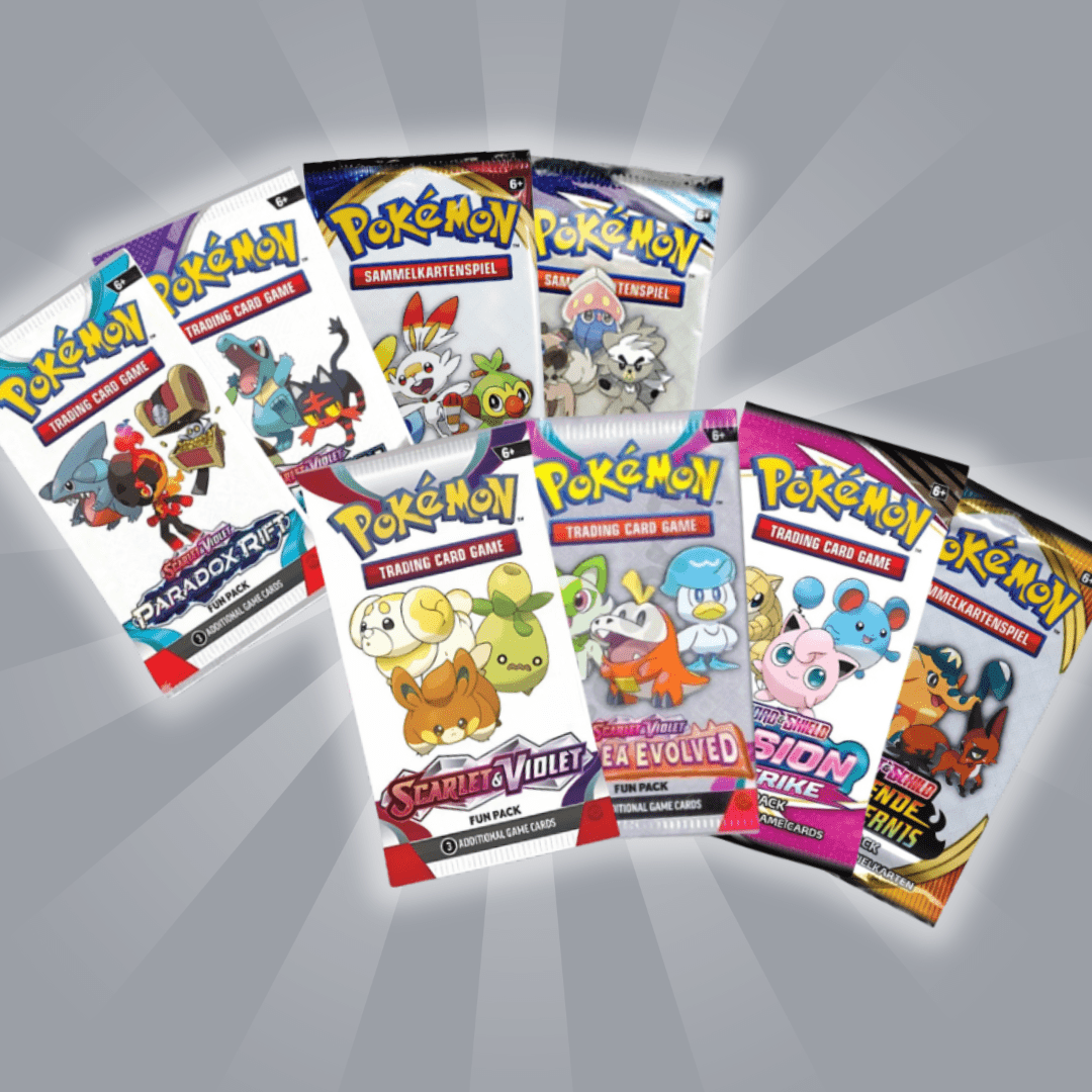 E-shop Pokémon 1 mit 3 Karten Original TCG Sammelkarten