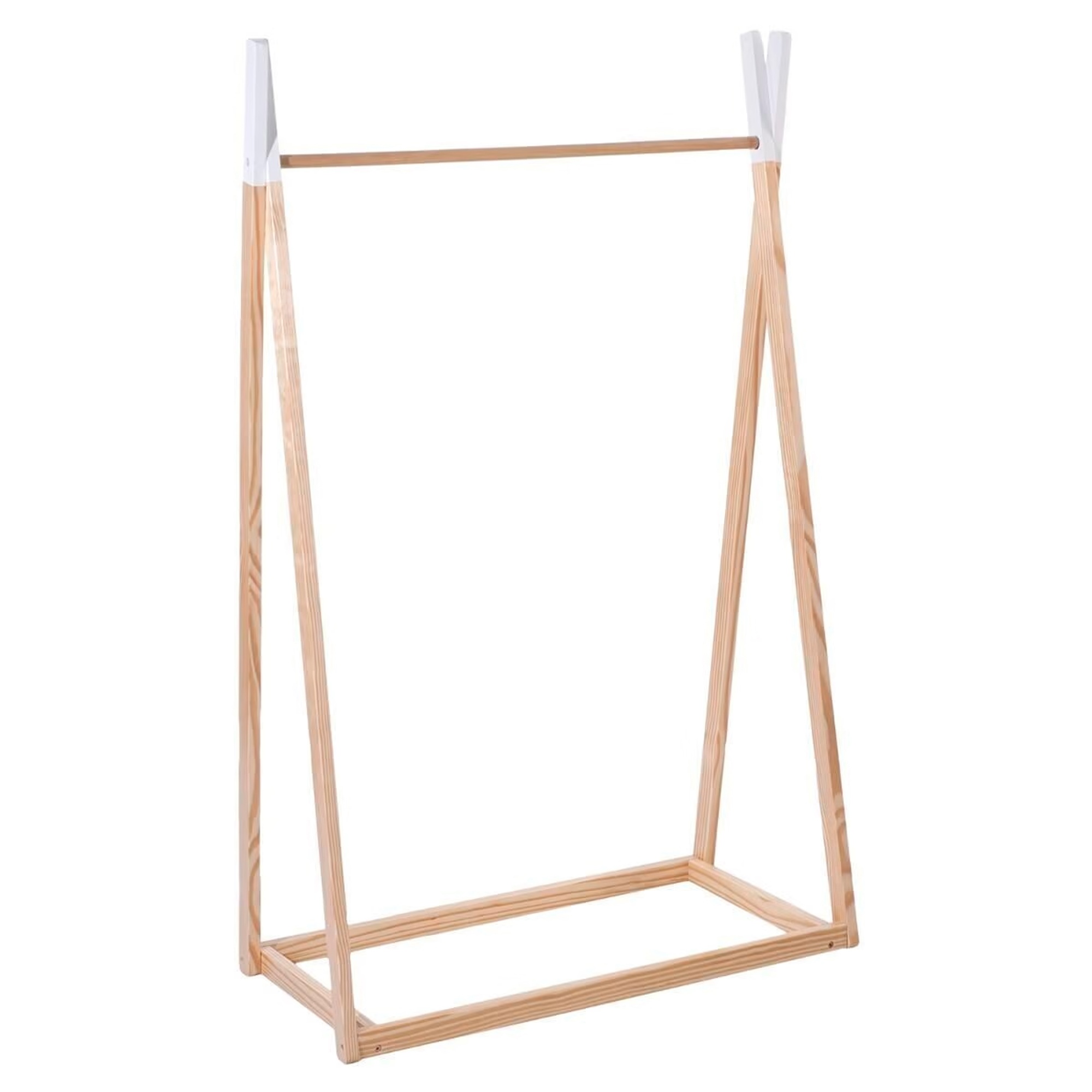 TEMU Well Home - Perchero Infantil de Madera - H.126 cm práctico y espacioso
