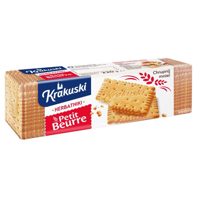 Krakuski Petit Beurre Biscuits, 220 G