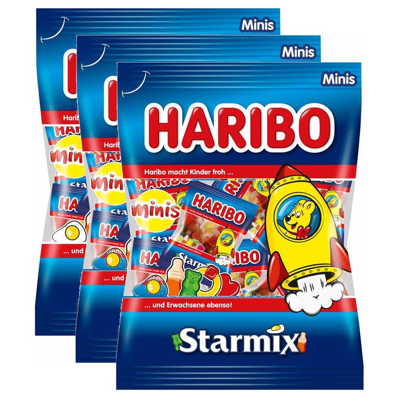 Image of 3 Packs Of Haribo Starmix Mini 250g (3x250g)
