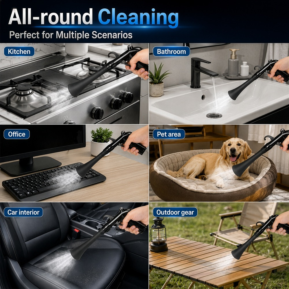 Powerful Car Blower Machine Gun for Deep Cleaning
