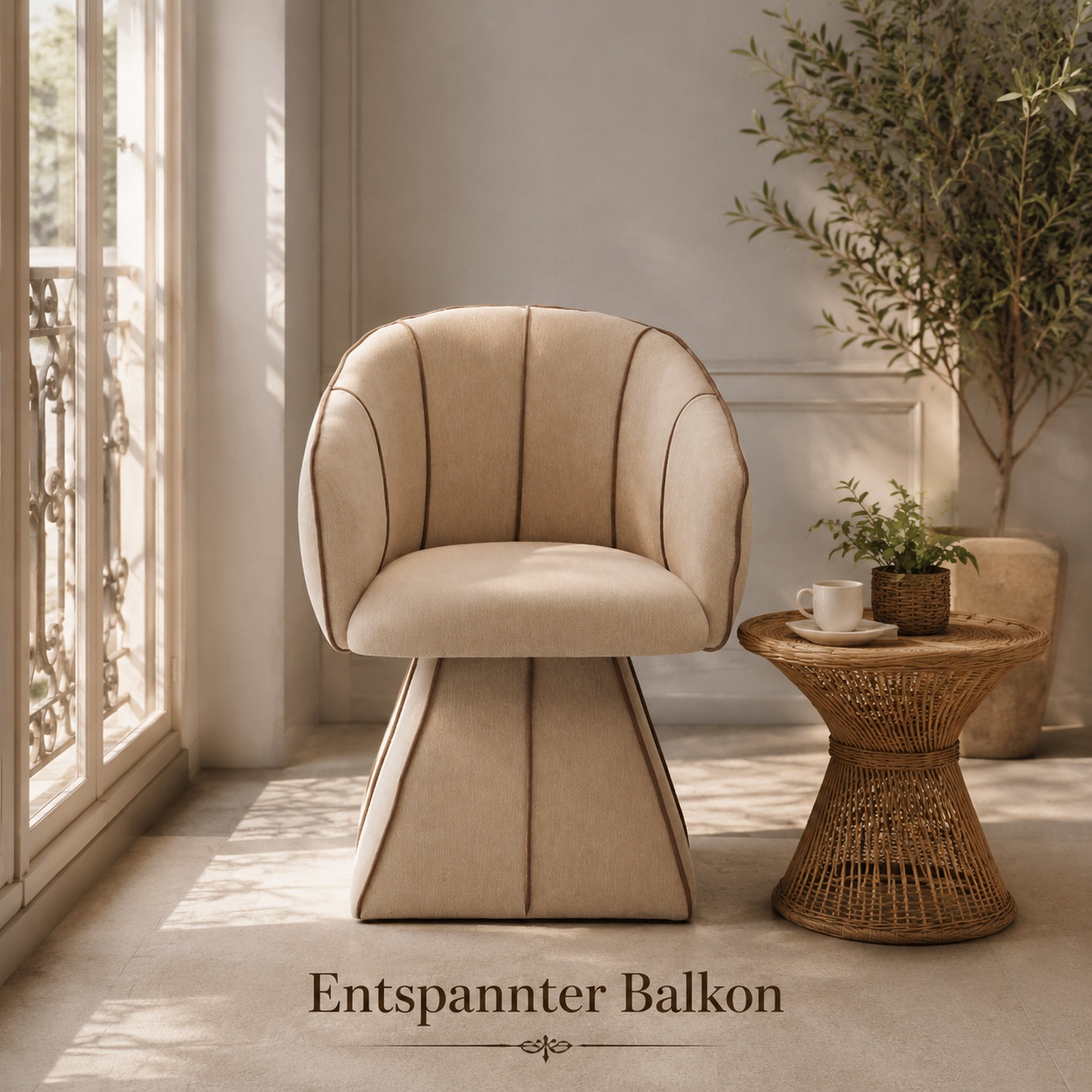 Image of Soft Swivel Recliner With Contrasting Chenille Upholstery, Elevated Backrest For Supporting The Lumbar Spine And Neck, Modern-minimalist Style, Easy Assembly For Adults And Teenagers.
