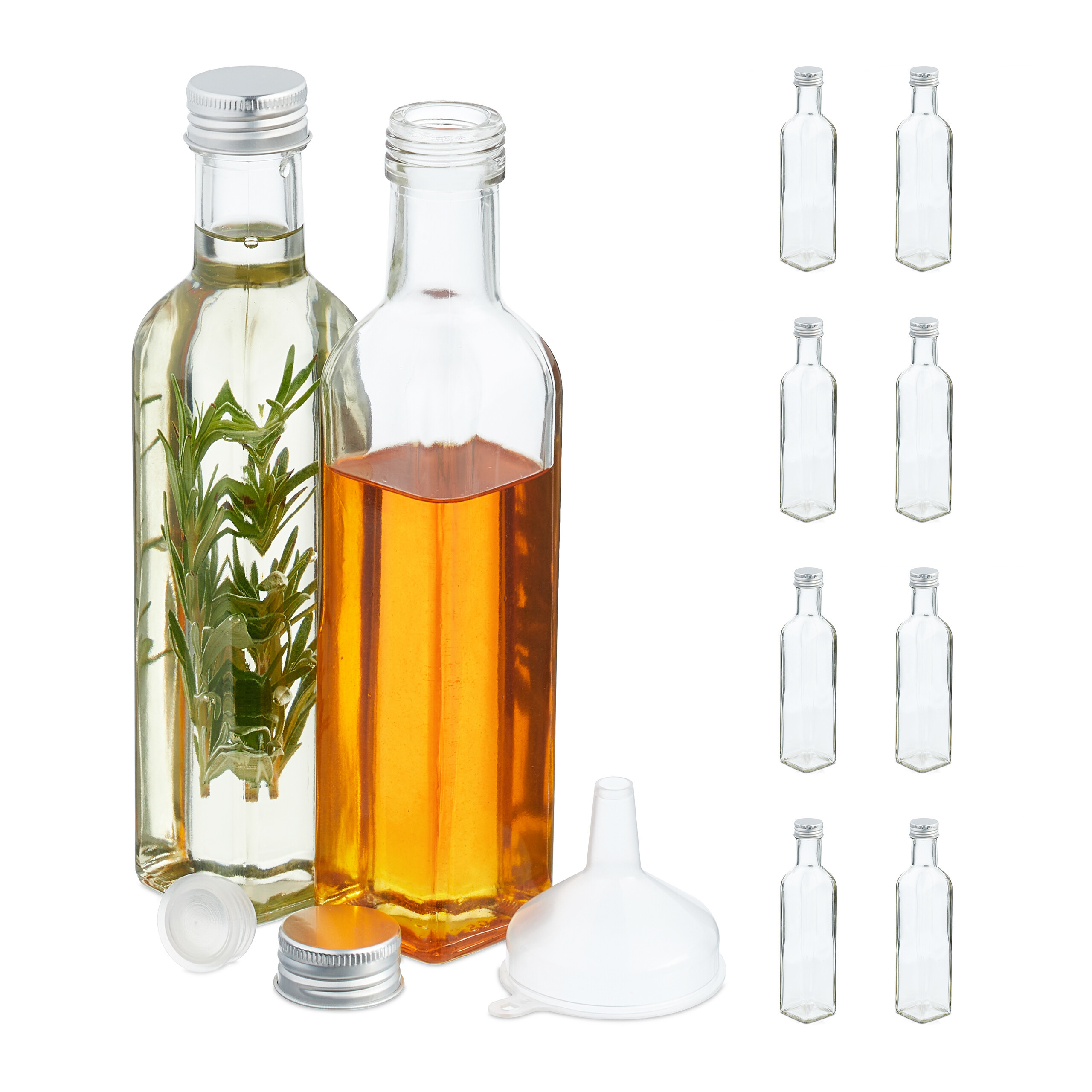 E-shop 10 x Flaschen zum Befüllen - 250 ml