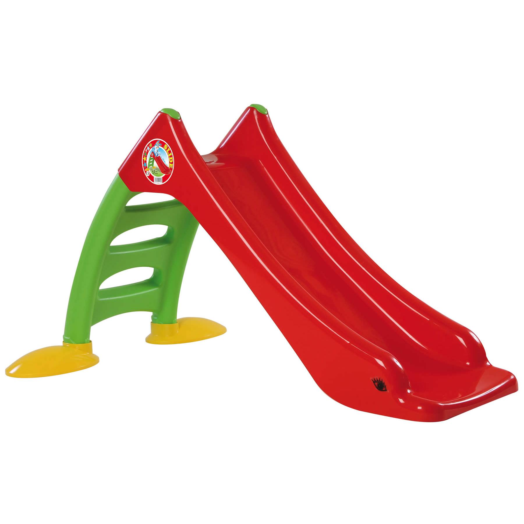 TEMU Children' Slide With Water Connection - Slide For Garden Outdoor & Indoor, 120 Cm Long, Freestanding, Loadable Up To 25 Kg