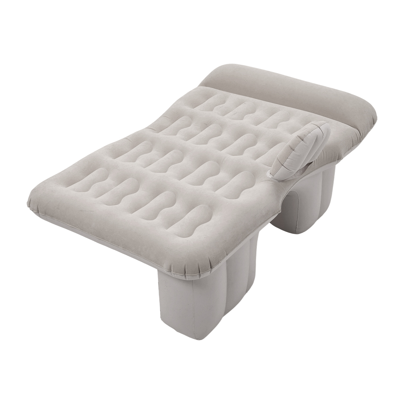 Car Rear Seat Double Automatic Inflatable Bed, Grey