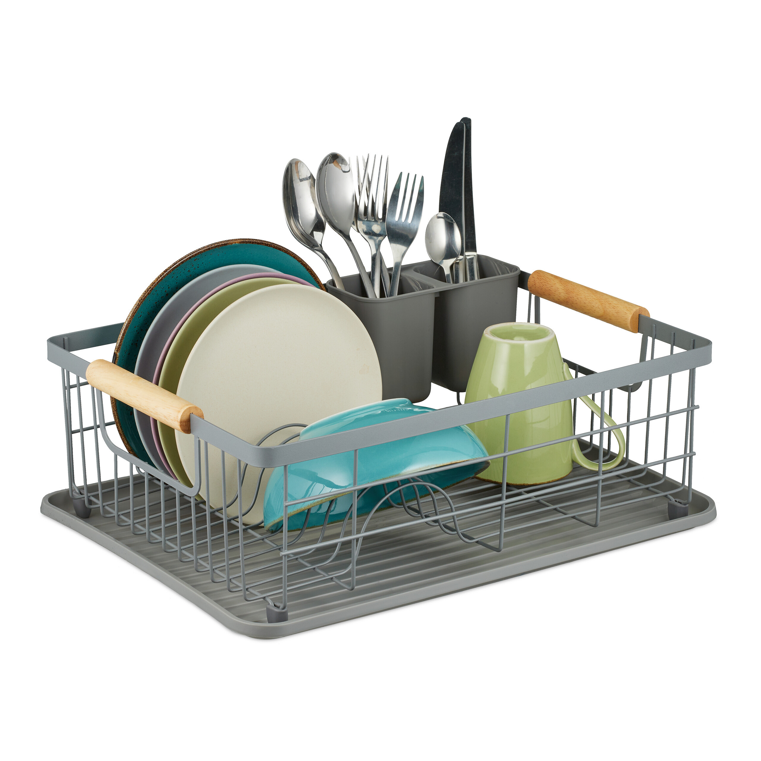 Draining Rack In Gray