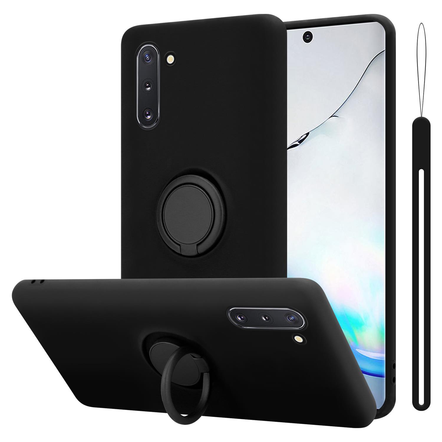 Case Compatible For Galaxy Note 10 Protective Cover Flexible Tpu Silicone With Ring Back Case Cover Phone Case