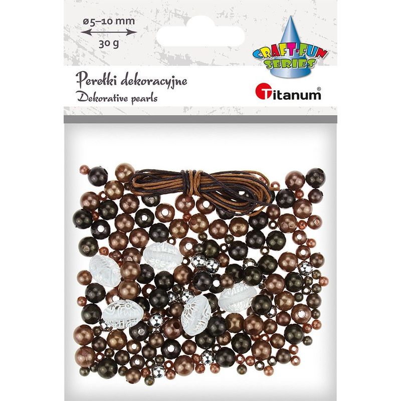 Image of Titanum Beads Set For Making Jewelry