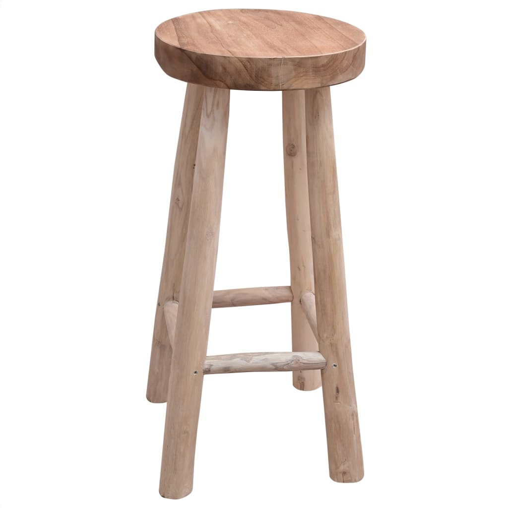 Bar Stool Teak Solid Wood