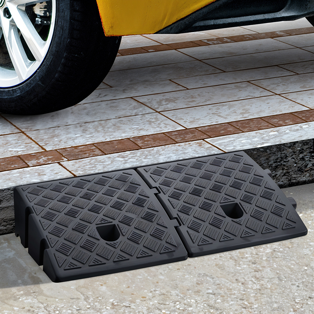 2pcs Heavy Duty Ramp Kerb Ramps for Vehicles