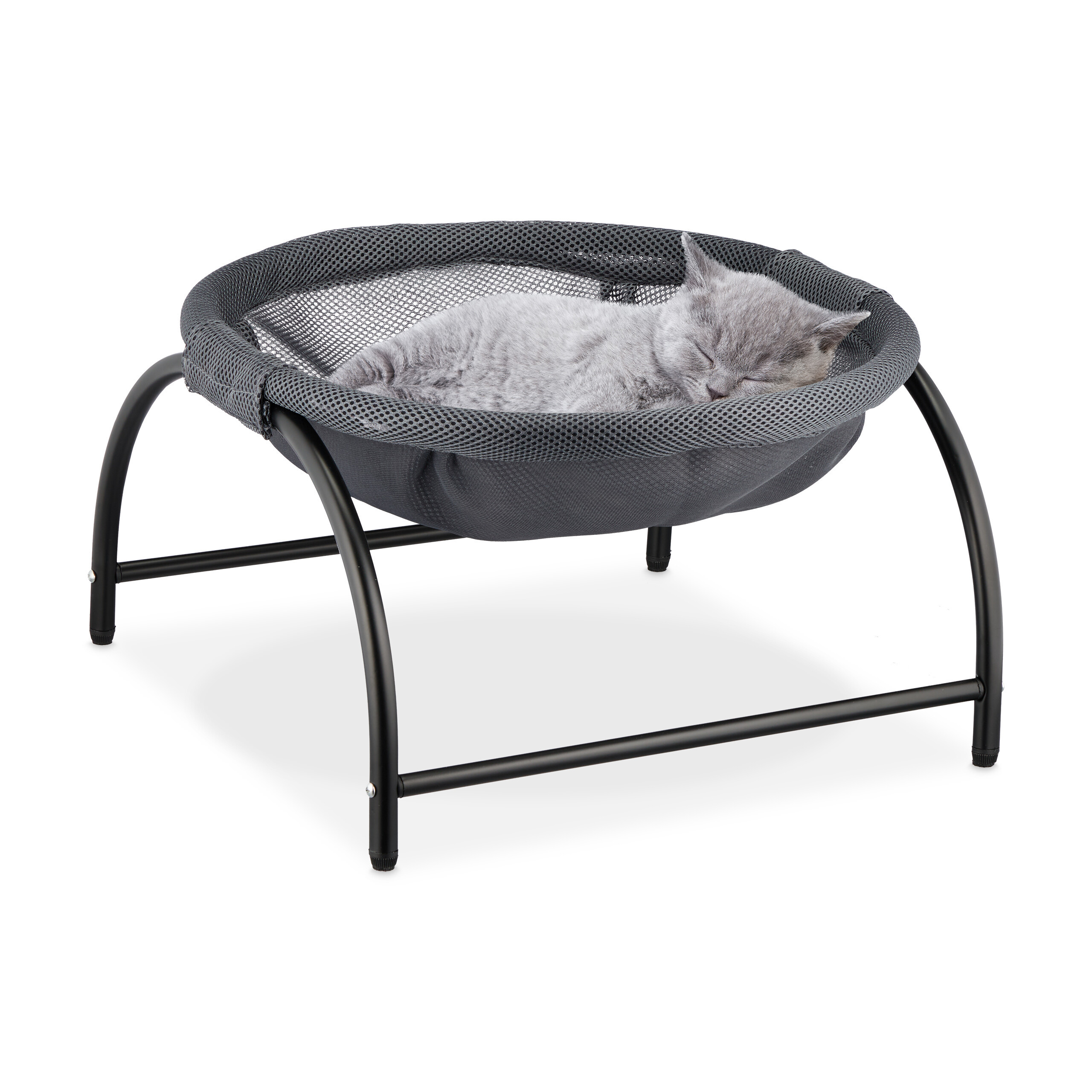 Cat Hammock In Dark Gray/black