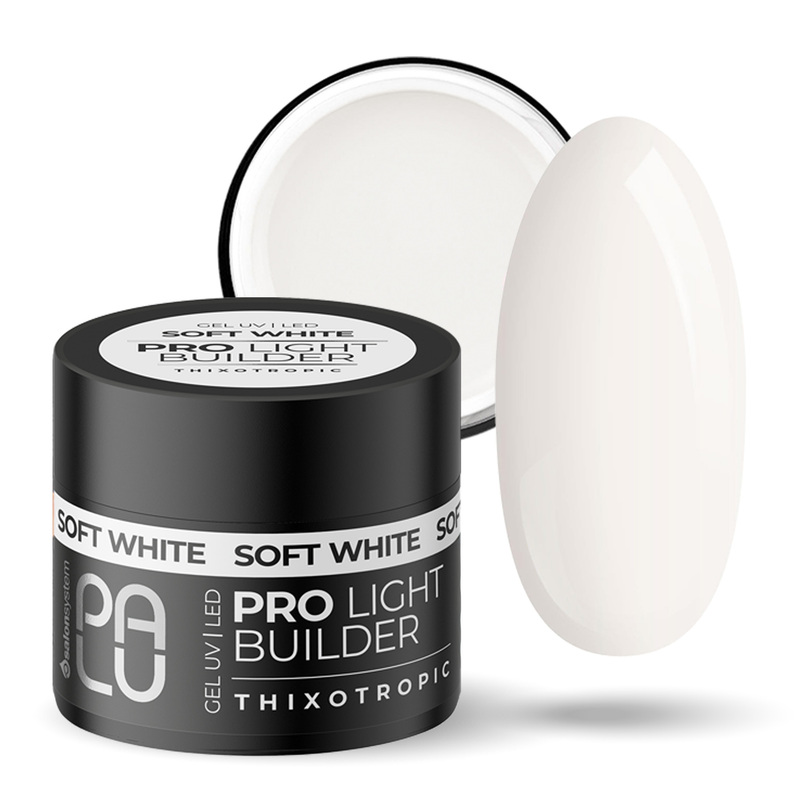 Image of Palu Żel Builder Soft White 12g - A Delicate Shade Of Milky White