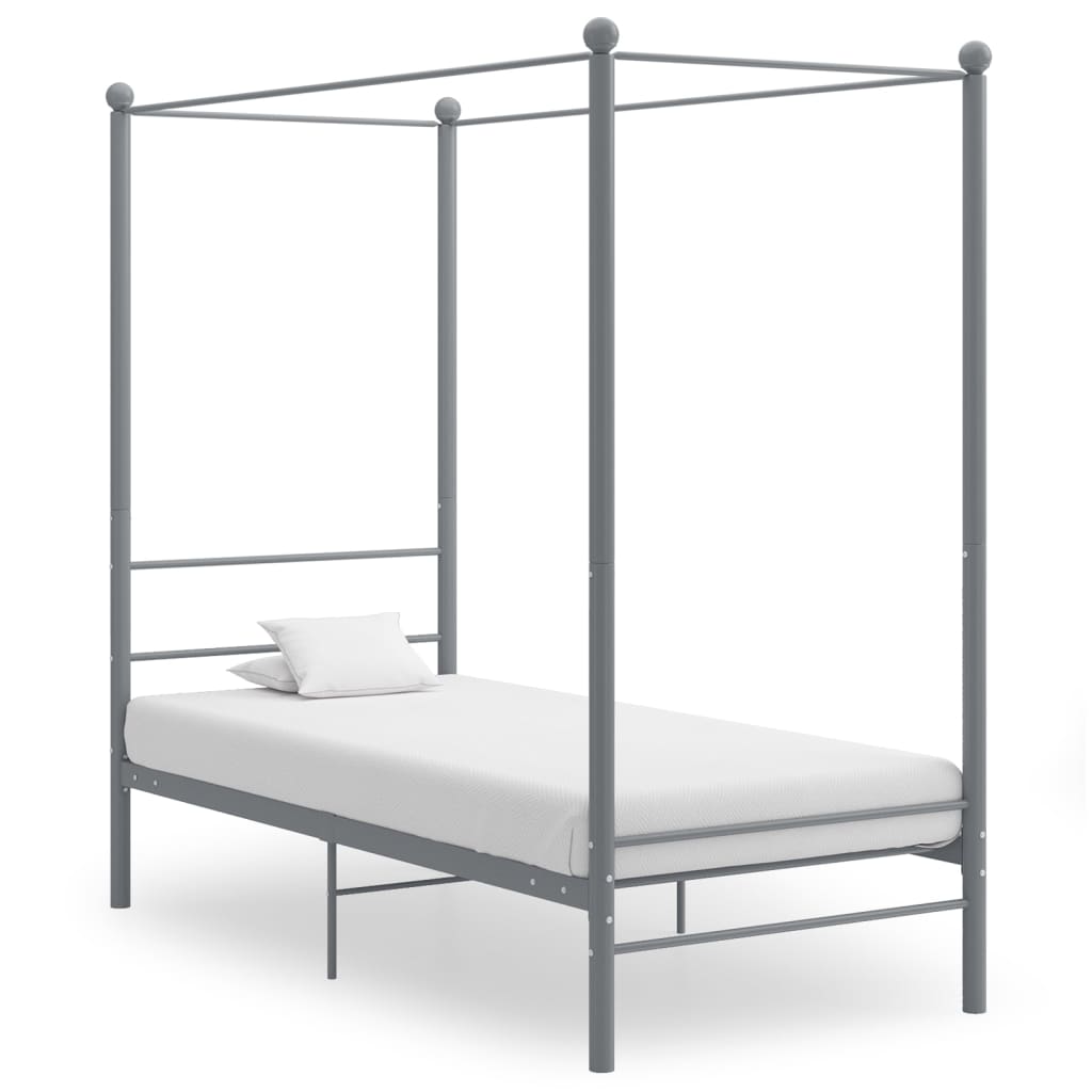 Image of Vidaxl Metal Bed Frame, Bed Frame, Bed Frame Set, Bedroom Furniture, Bedroom Bed, Double Bed