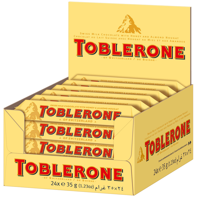 Toblerone Chocolate Bars 24x35g