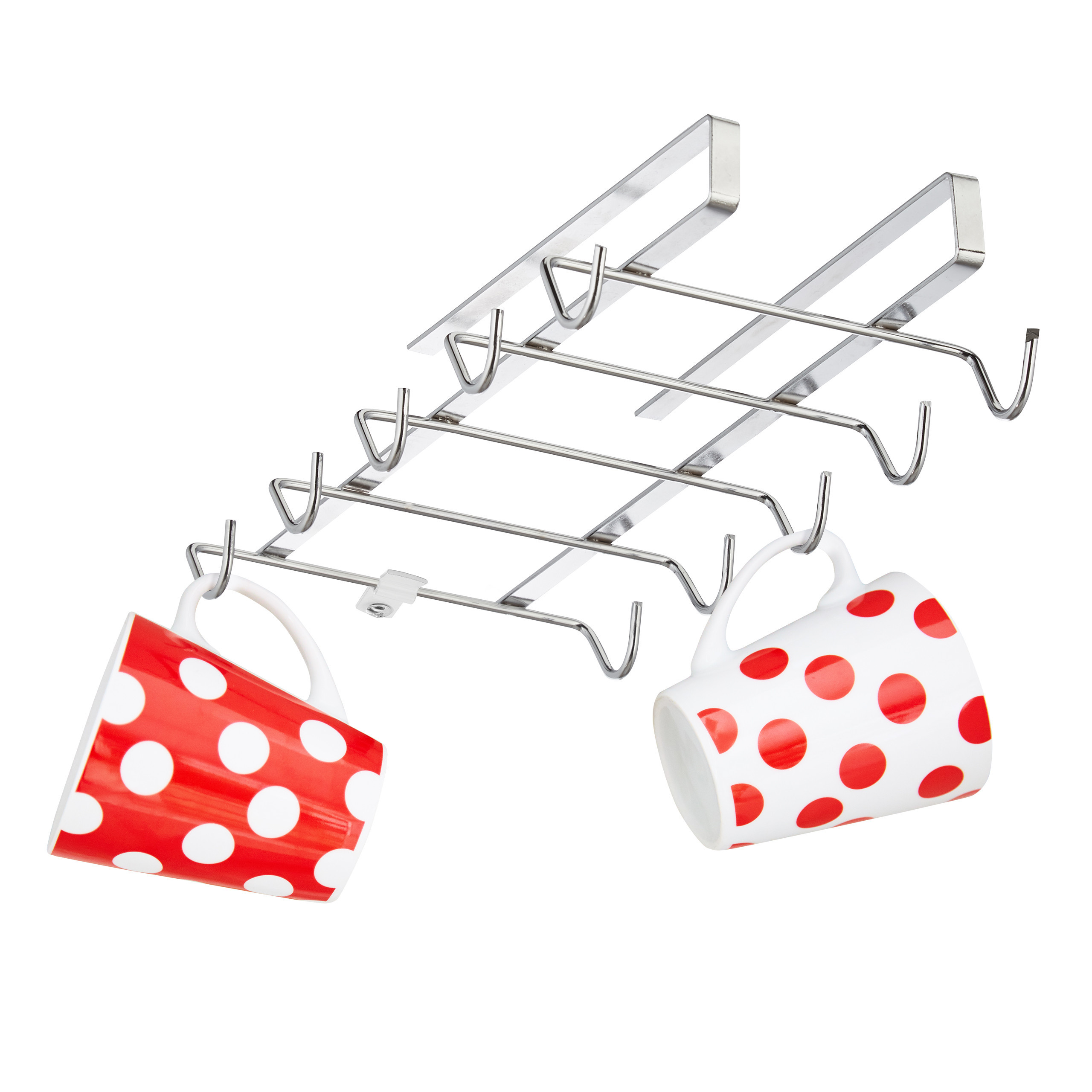 Image of 2x Cup Holders For 10 Cups In Silver