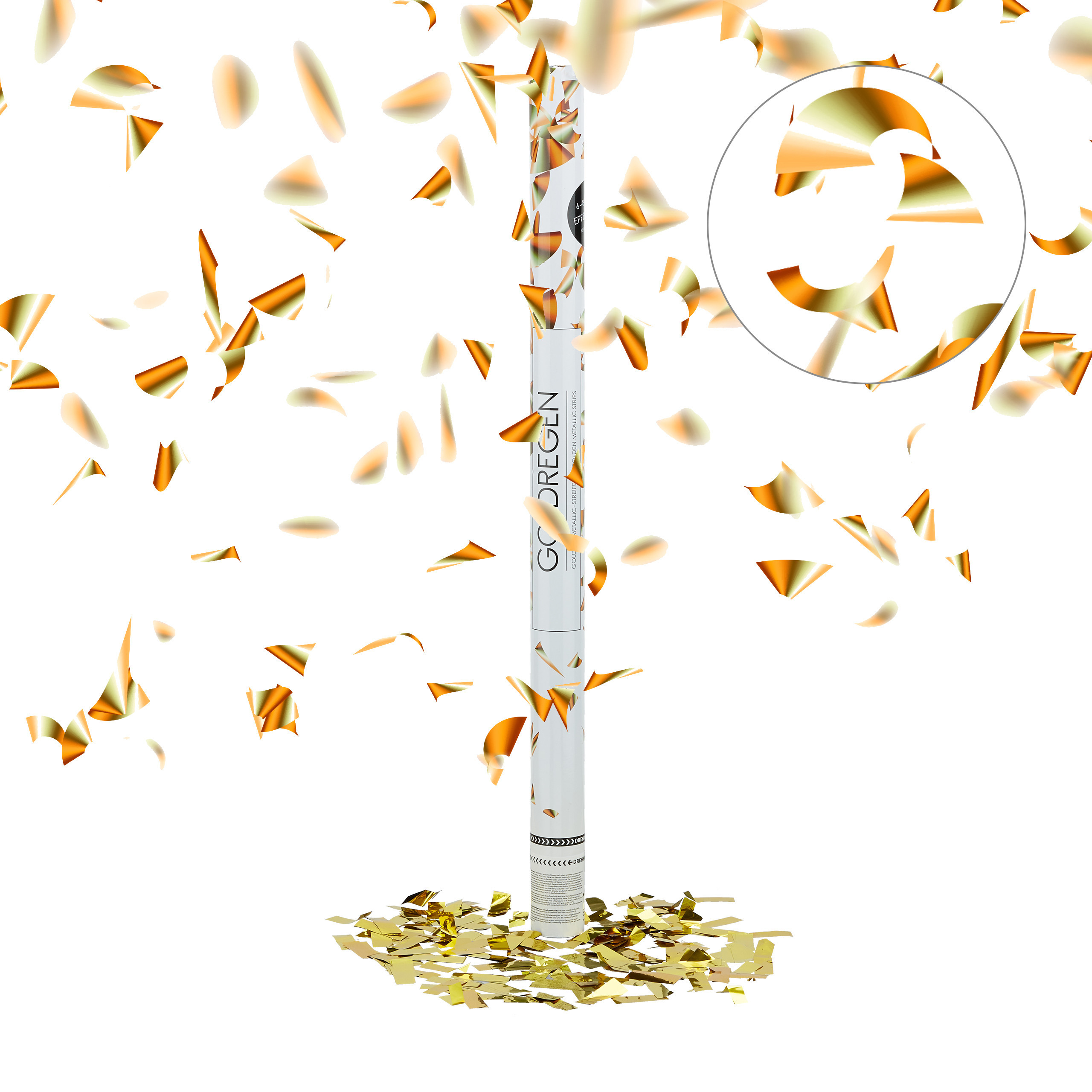 10 In Gold/silvery