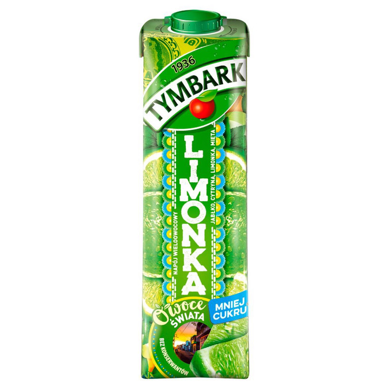 Tymbark Fruits Of The World Multi-fruit Drink Lime 1 L