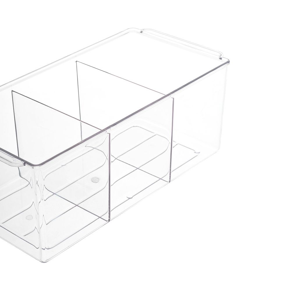 Vanity Table Cosmetic Storage Box with Dividers