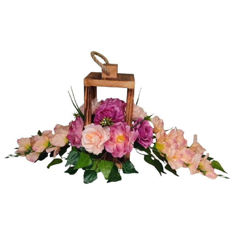 Image of Large Composition With Lantern 80x35x32 Cm For Grave Cemetery