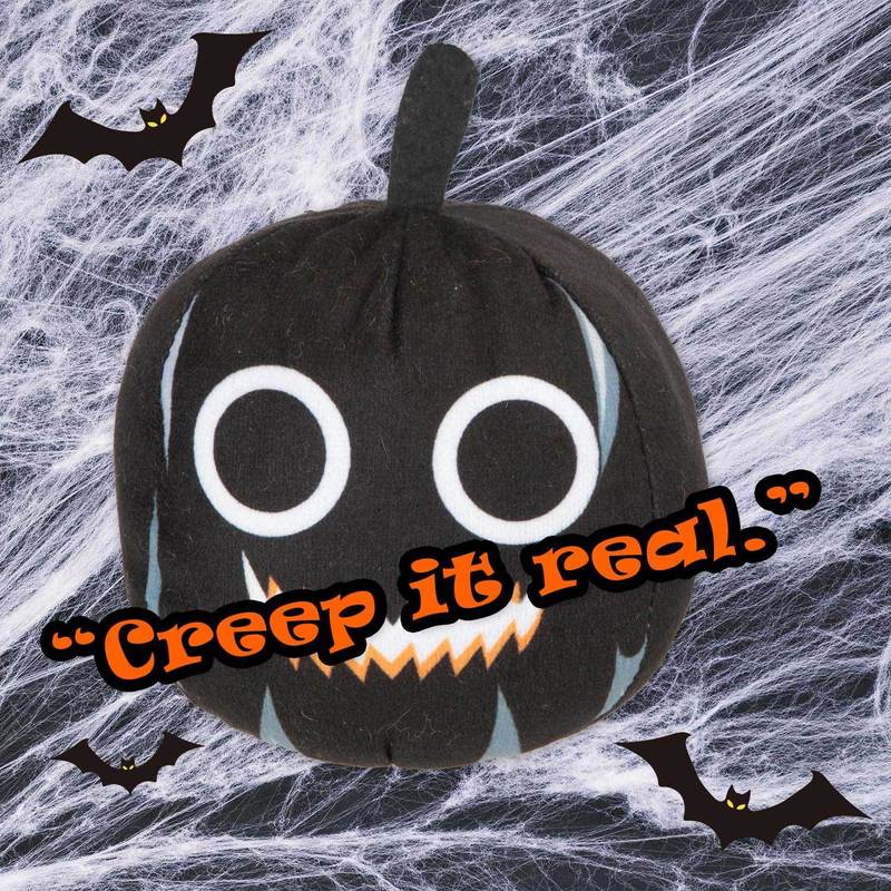 Black Pumpkin Soft Toy for Halloween