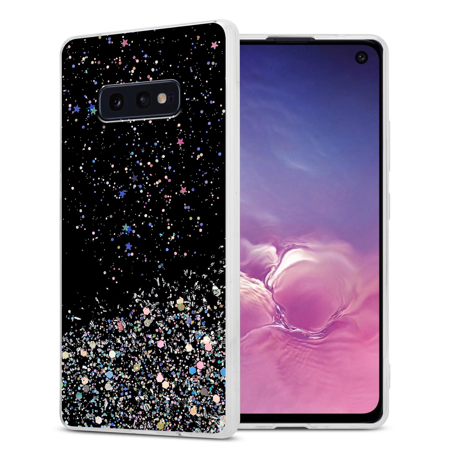Case Compatible For Galaxy S10e Protective Of Flexible Tpu Silicone With Sparkling Glitter Case Cover Case Phone Case