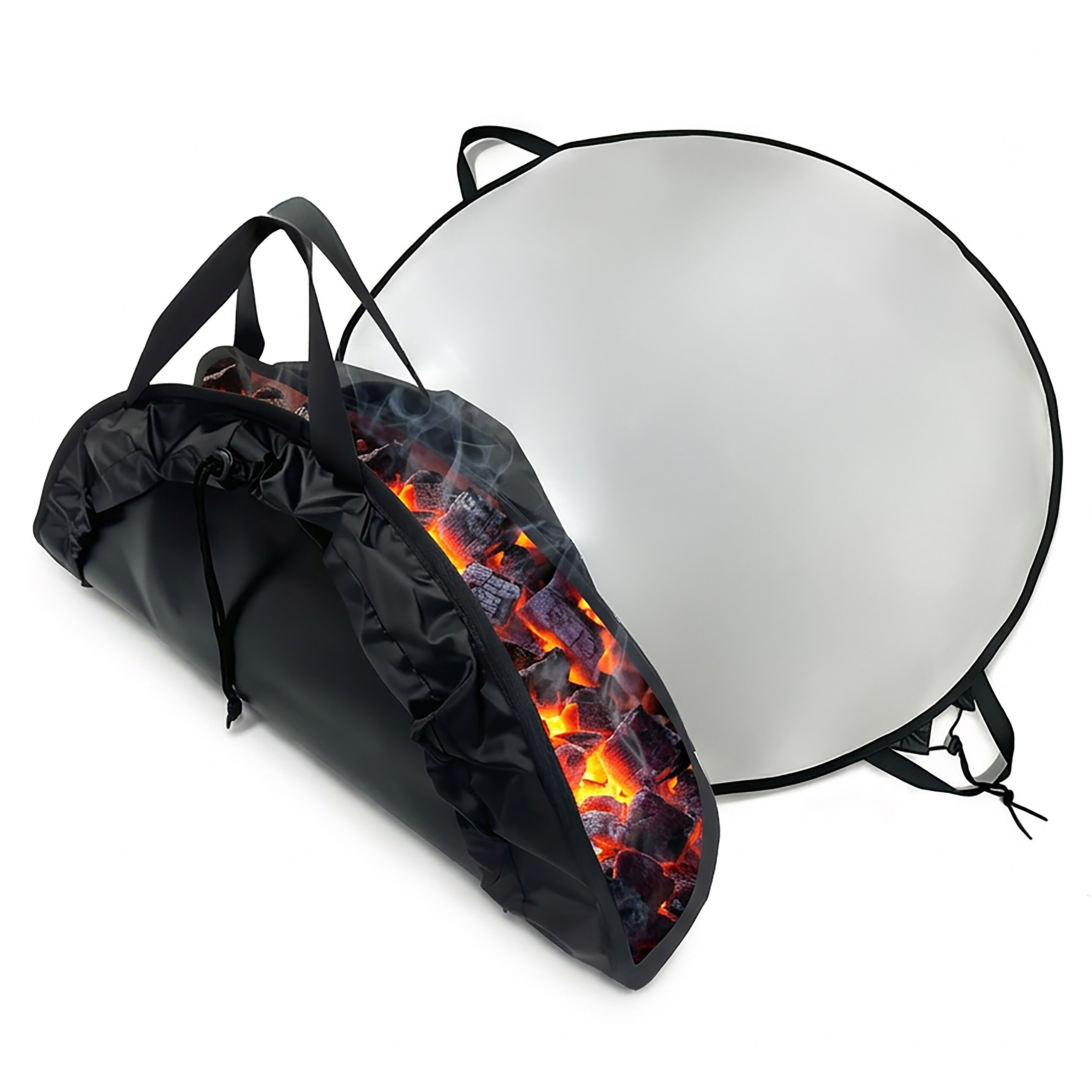 Fireproof In Black/silvery - Ø 60 Cm