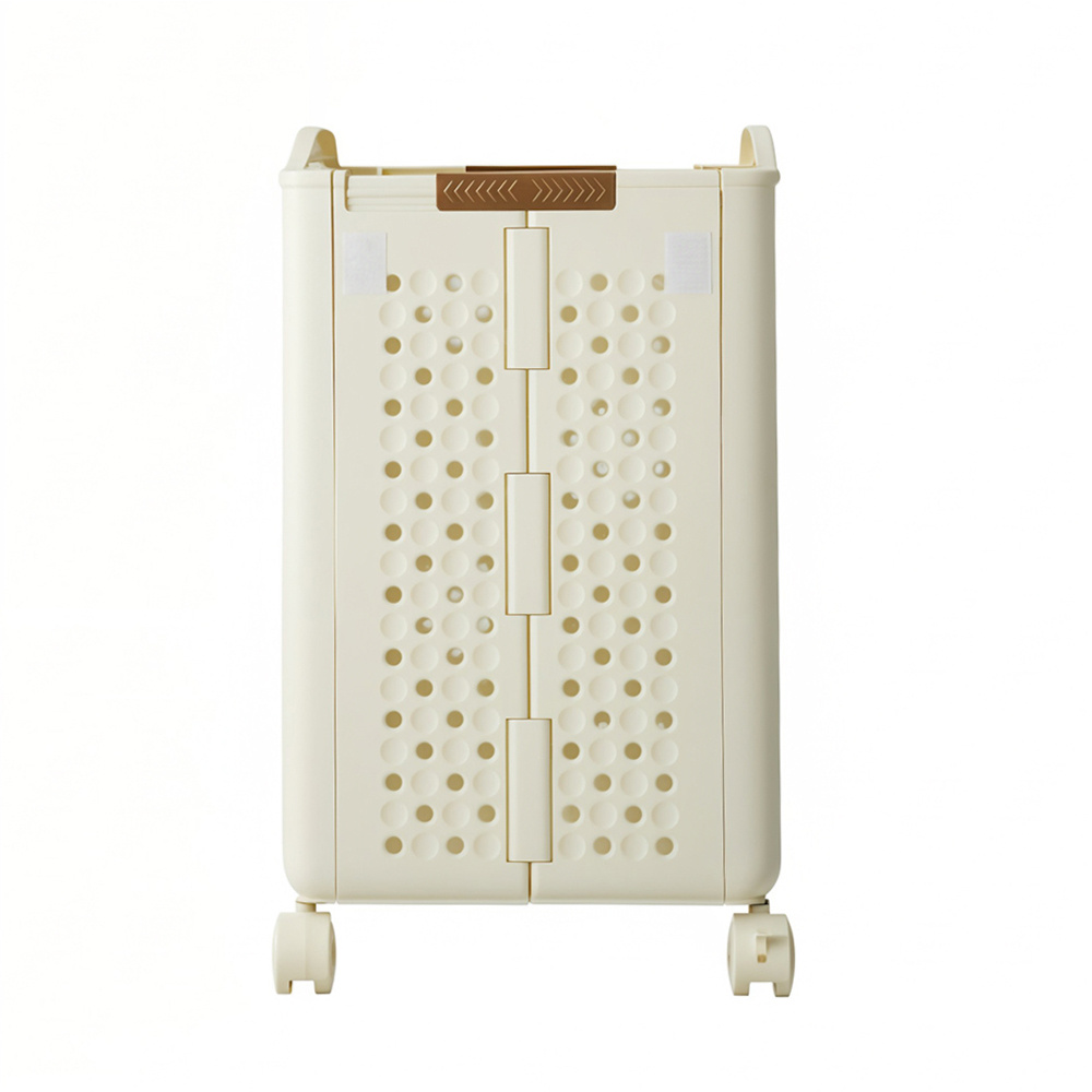 Foldable Heavy-Duty Plastic Storage Container with Large Capacity