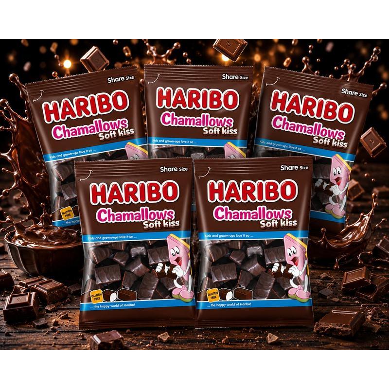 Haribo Chamallows Soft Kiss 5 X 200g