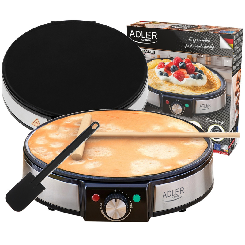 30 Cm Pancake Griddle With Temperature Control – Quick Pancakes, Pancakes, And Tortillas Without