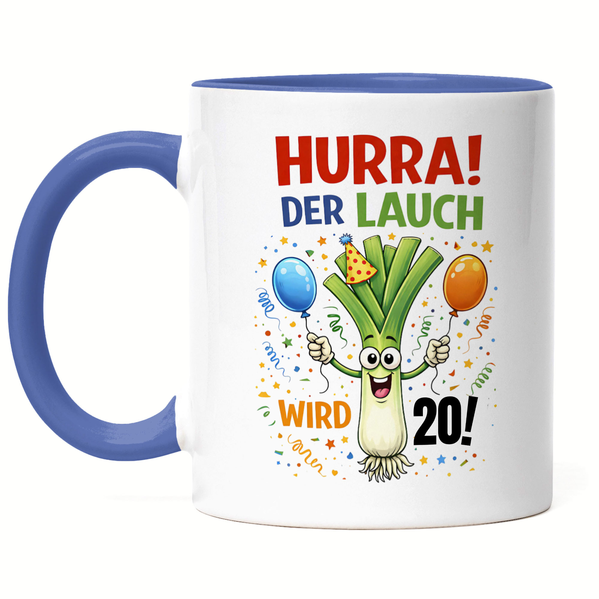 For The Leek Turns 20 Gift Idea For Birthday - Coffee Mug, Coffee Cup