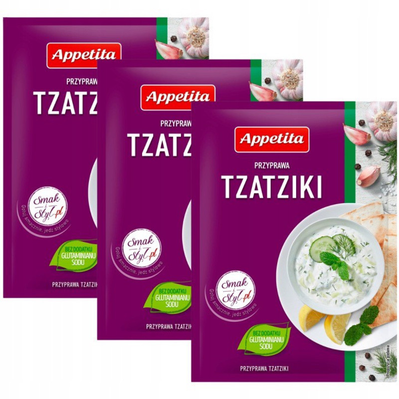 Image of Appetita Tzatziki Seasoning 20 G X 3 Pieces