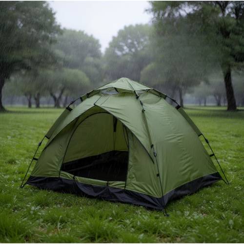 uv resistant 2 3 person plug in tent set suitable for hiking outdoor camping and backpacking with a convenient handbag for easy carrying