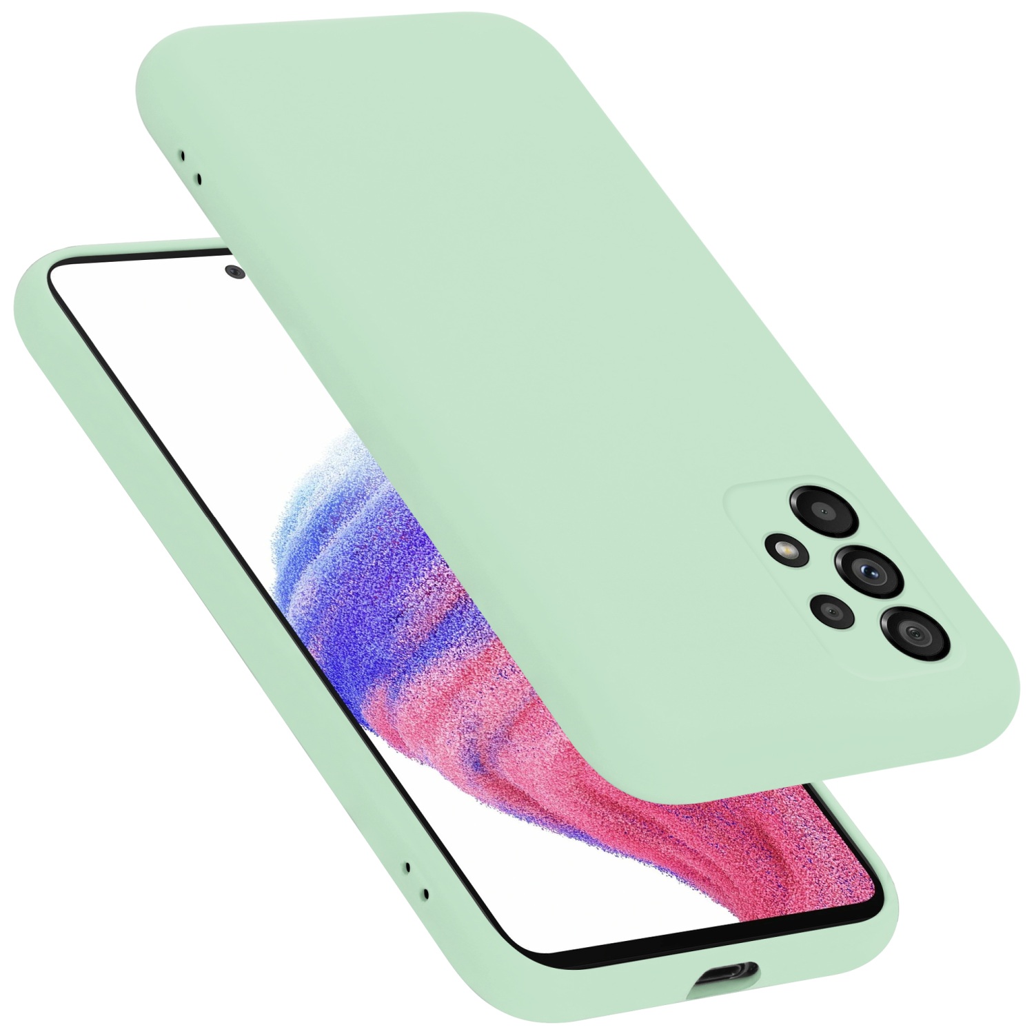 Image of Case Compatible For Galaxy A53 5g Protective Case Made Of Flexible Tpu Silicone Back Case Cover Phone Case
