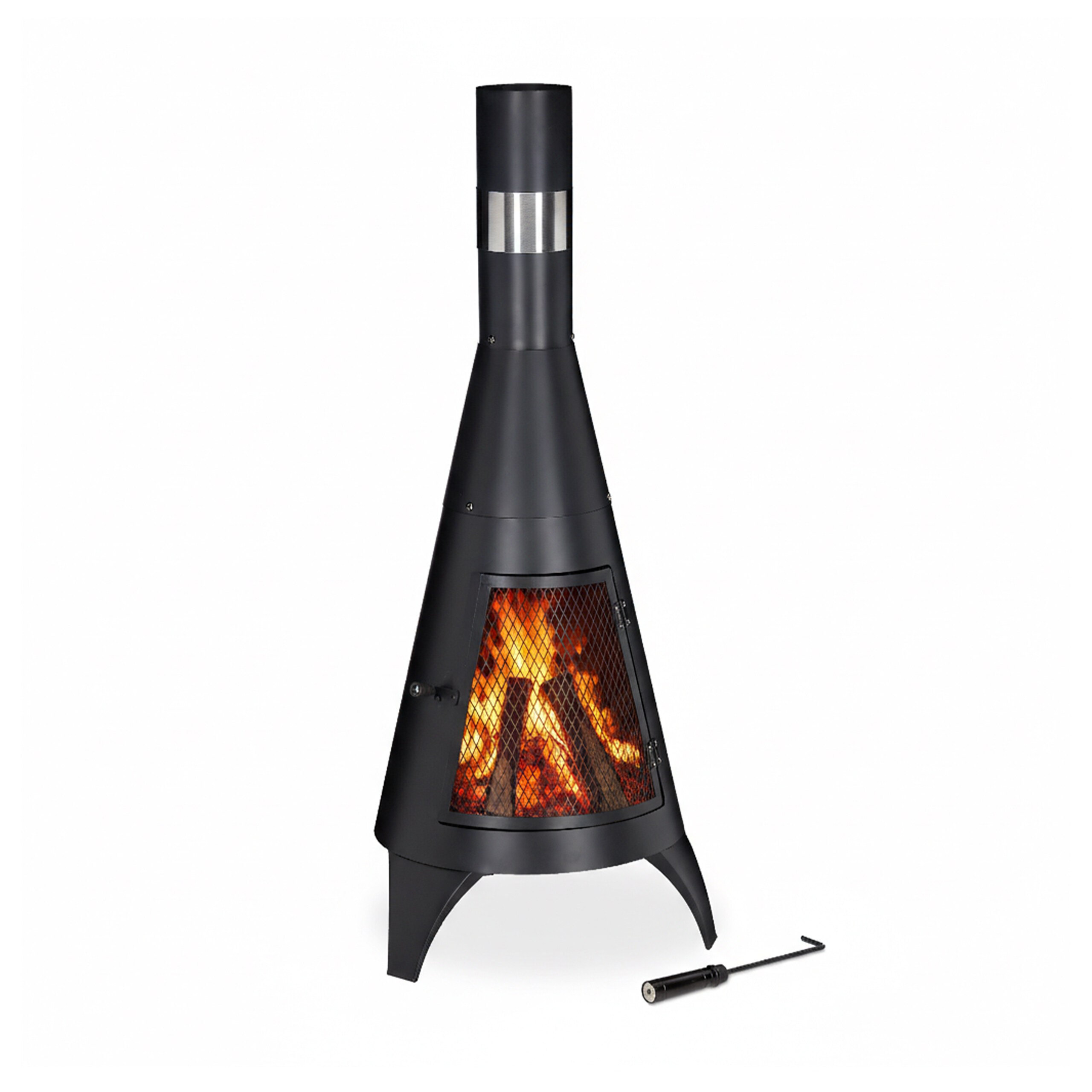 Terrace Oven In Black H(120) X Ø