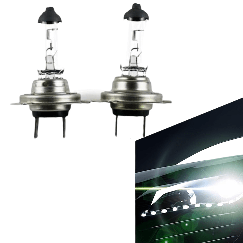 TEMU BOMBILLA NORMAL ordinaria H7 55W, adecuada para automóviles, SUV, camiones, accesorios para automóviles, scooters, vehículos todoterreno, karts