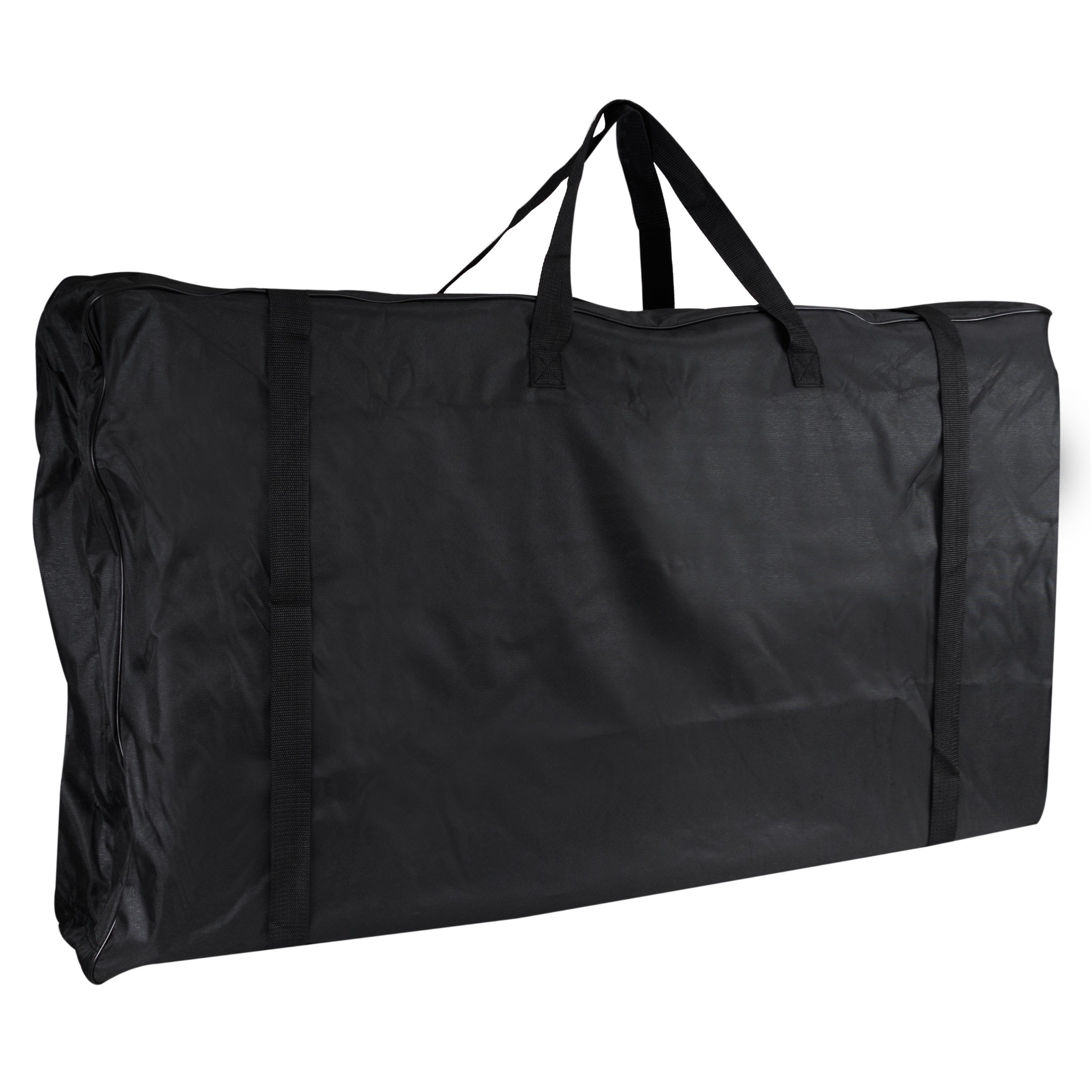 Image of Storage Bag For 2 Chairs - 118 X 18 Cm - Transport Bag With Compartment Carrying Bag For Chair - Black - 300d Polyester - With Carrying Strap