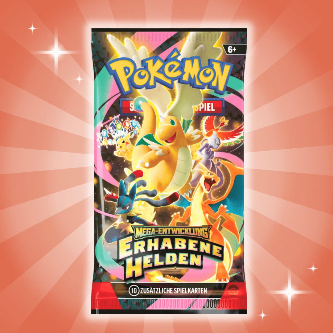 Image of 1x Pokémon Me02.5 – Exalted Booster | German | Mega Evolution