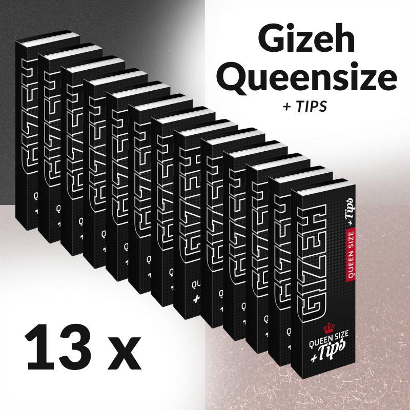 Black® Queen Size + 1 1/4 Size Tips, 13-pack