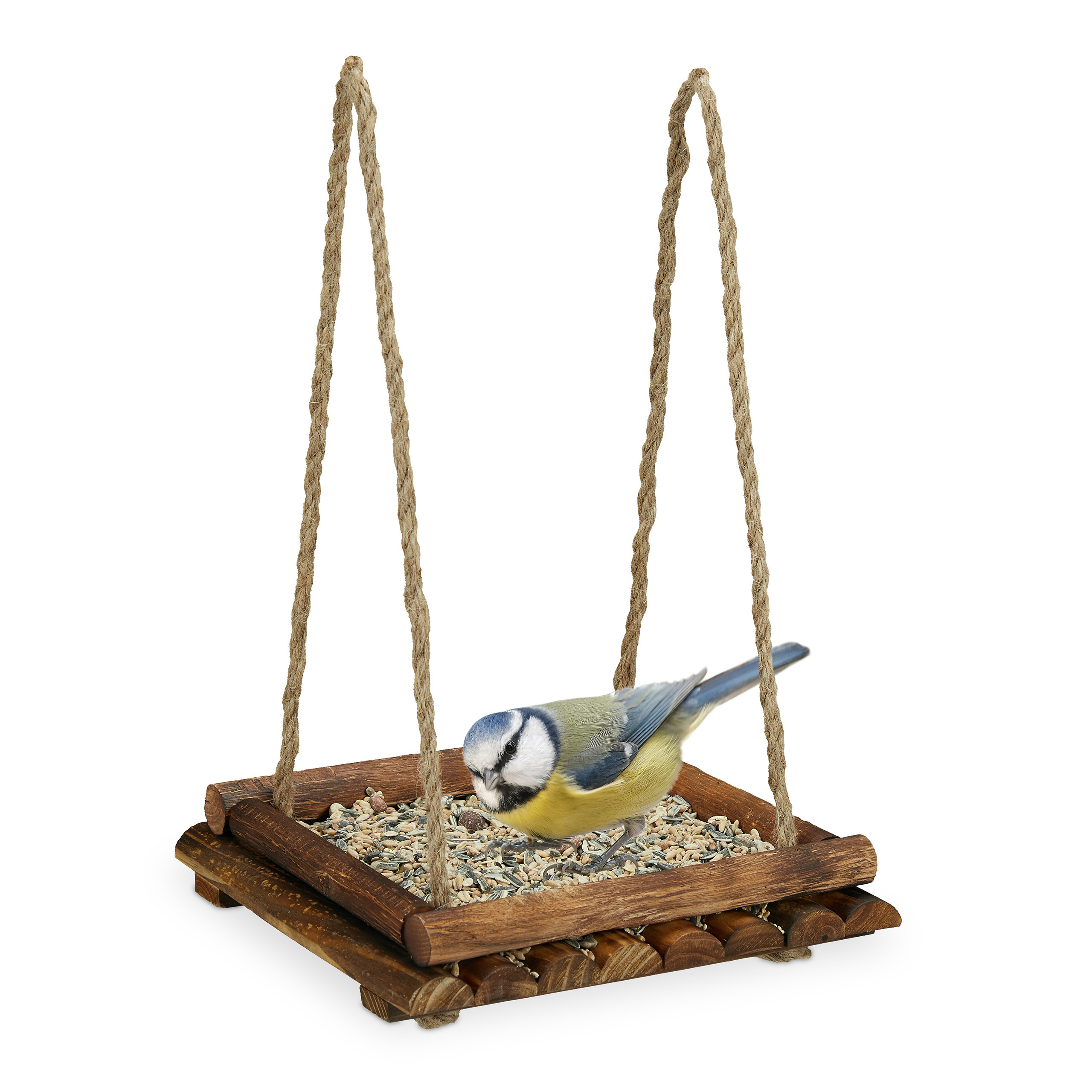 Bird Feeder Station In Brown