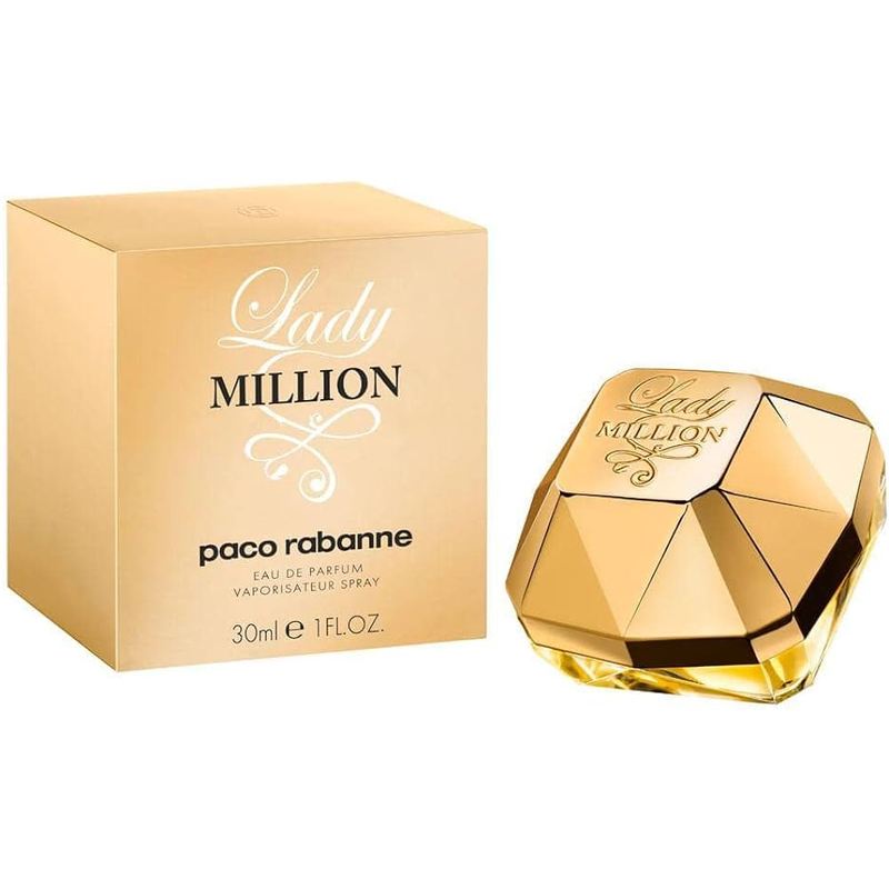 Paco Rabanne Lady Million Eau de Parfum Spray for Women Black 30ml
