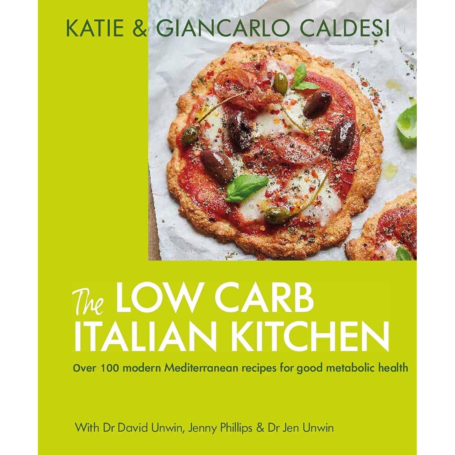 TEMU The Low Carb Italian Kitchen By Katie Caldesi & Giancarlo Caldesi - Non Fiction - Hardback