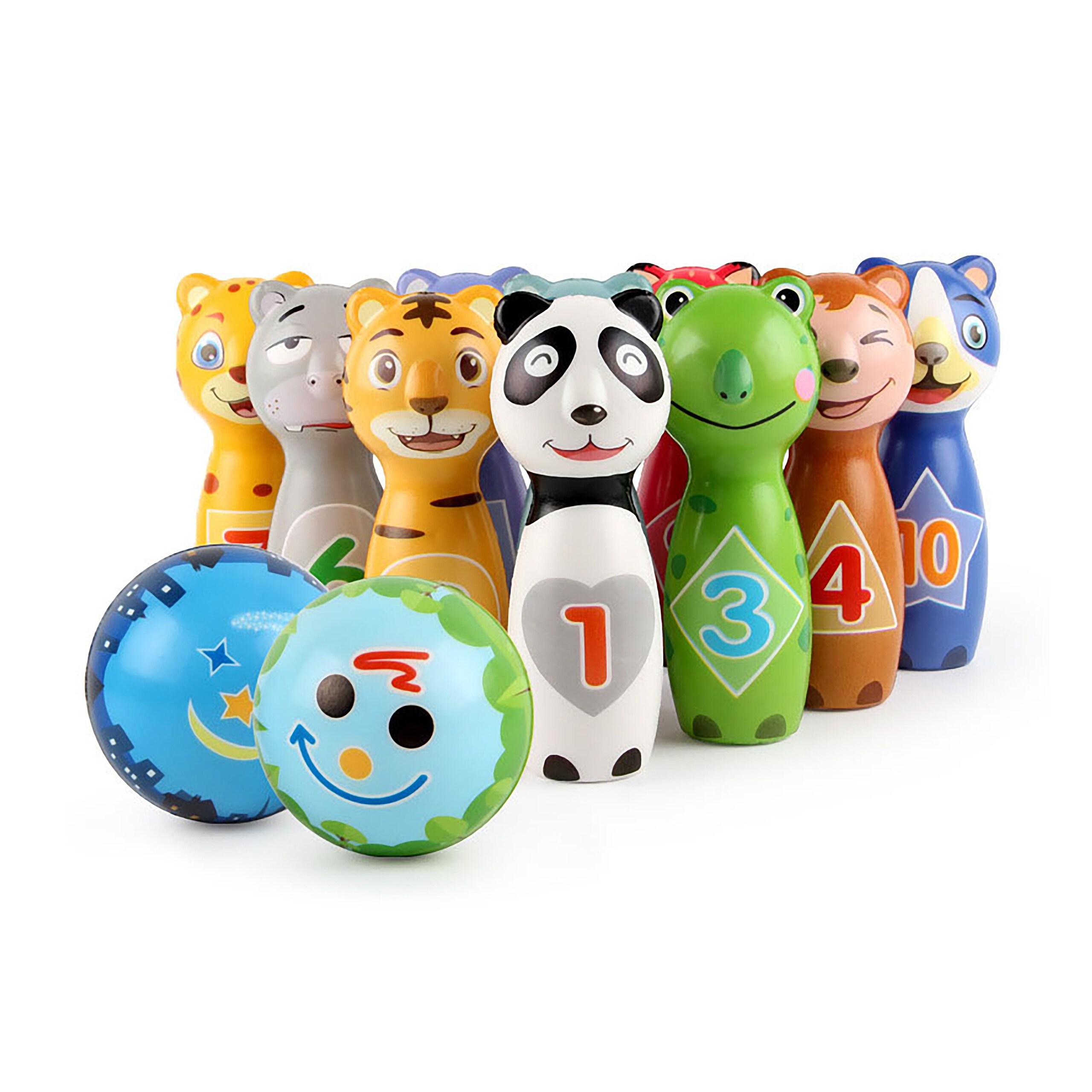 12pcs Children's Bowling Set "animals"