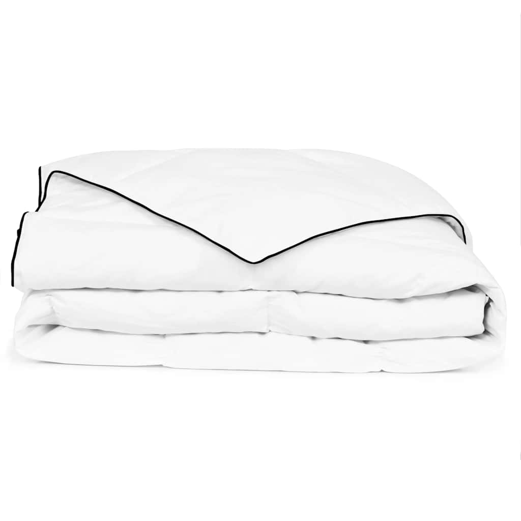 Image of Vidaxl Down Comforter Winter 135x200cm Quilt Duvet Bedding Down Bed