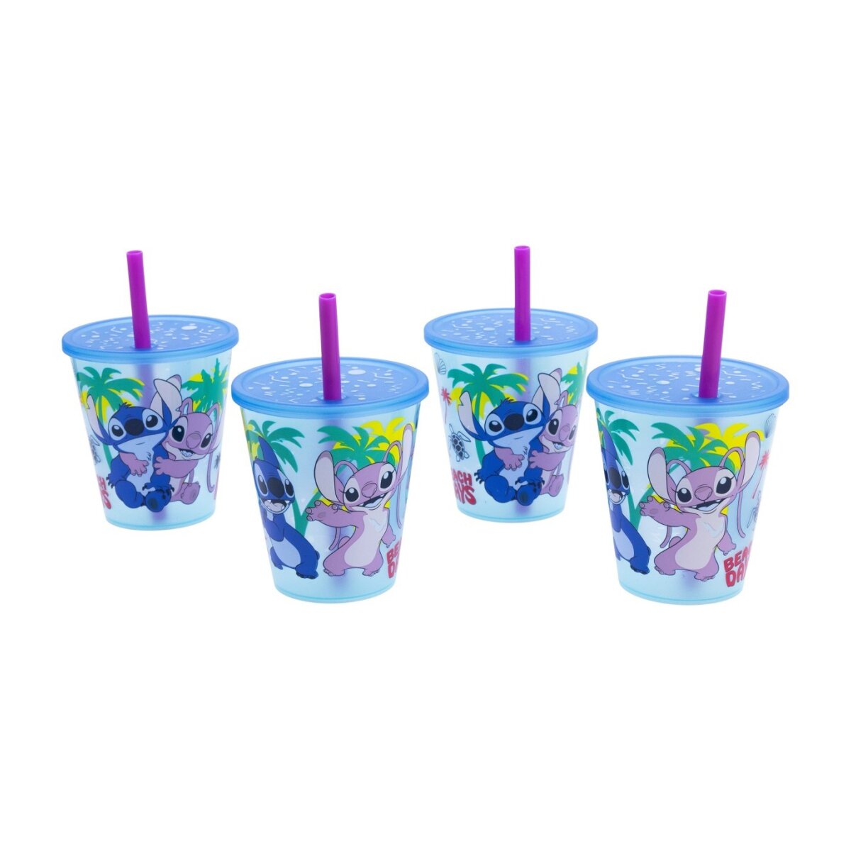 Image of & Kids Cup Set 4pcs 285 Ml Cup With Straw