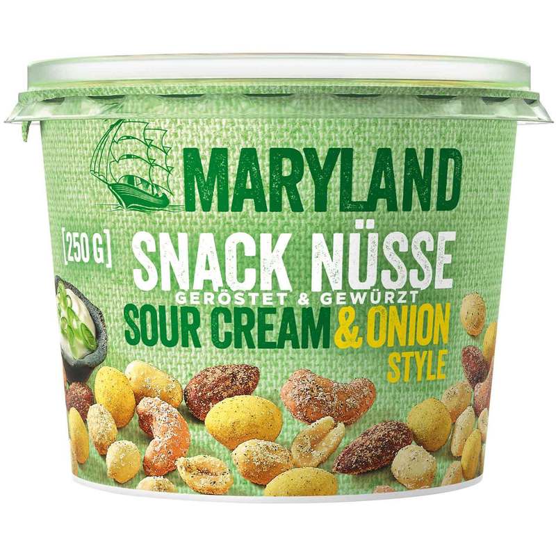 Image of Maryland Snack Nuts Sour Cream & Onion Style 250g